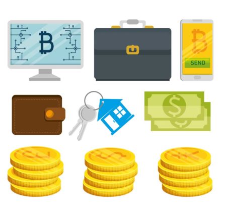 The illustration of things that you can buy with Bitcoin in Australia